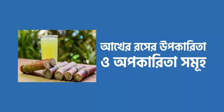 আখের রসের উপকারিতা ও অপকারিতা সমূহ